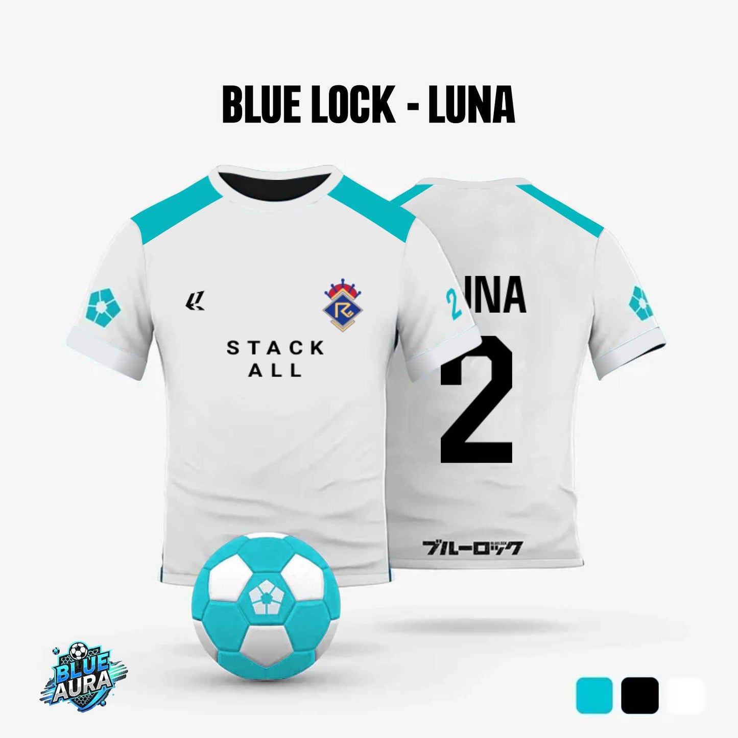 LIMITED Blue Lock Jersey - Re Al Home Kit