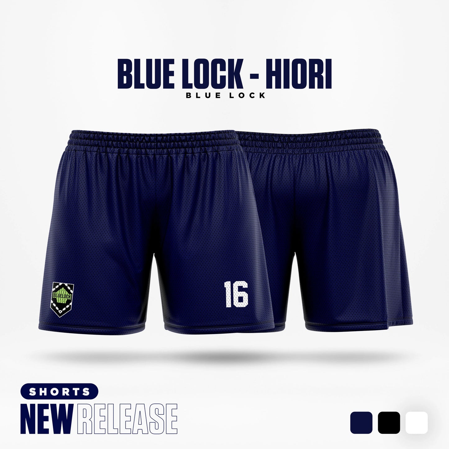 Blue Lock Shorts - Classic Home Kit