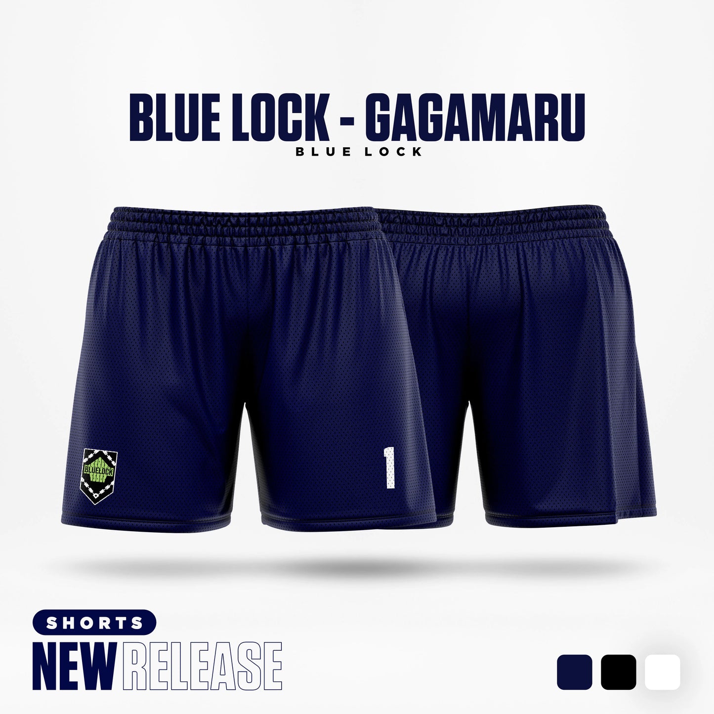 Blue Lock Shorts - Classic Home Kit