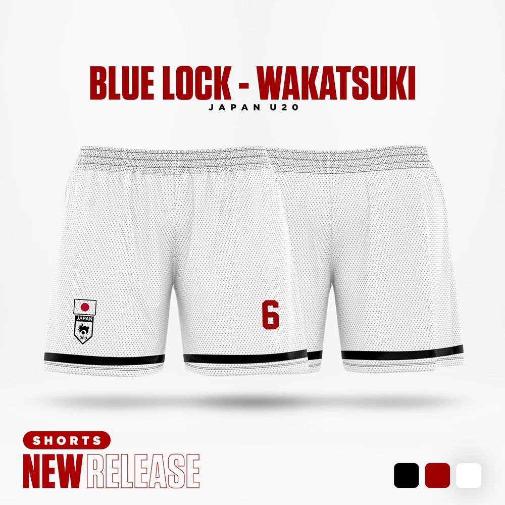 Blue Lock Shorts - U20 Japan Home Kit