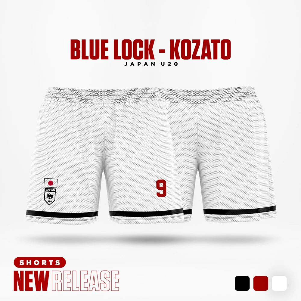 Blue Lock Shorts - U20 Japan Home Kit