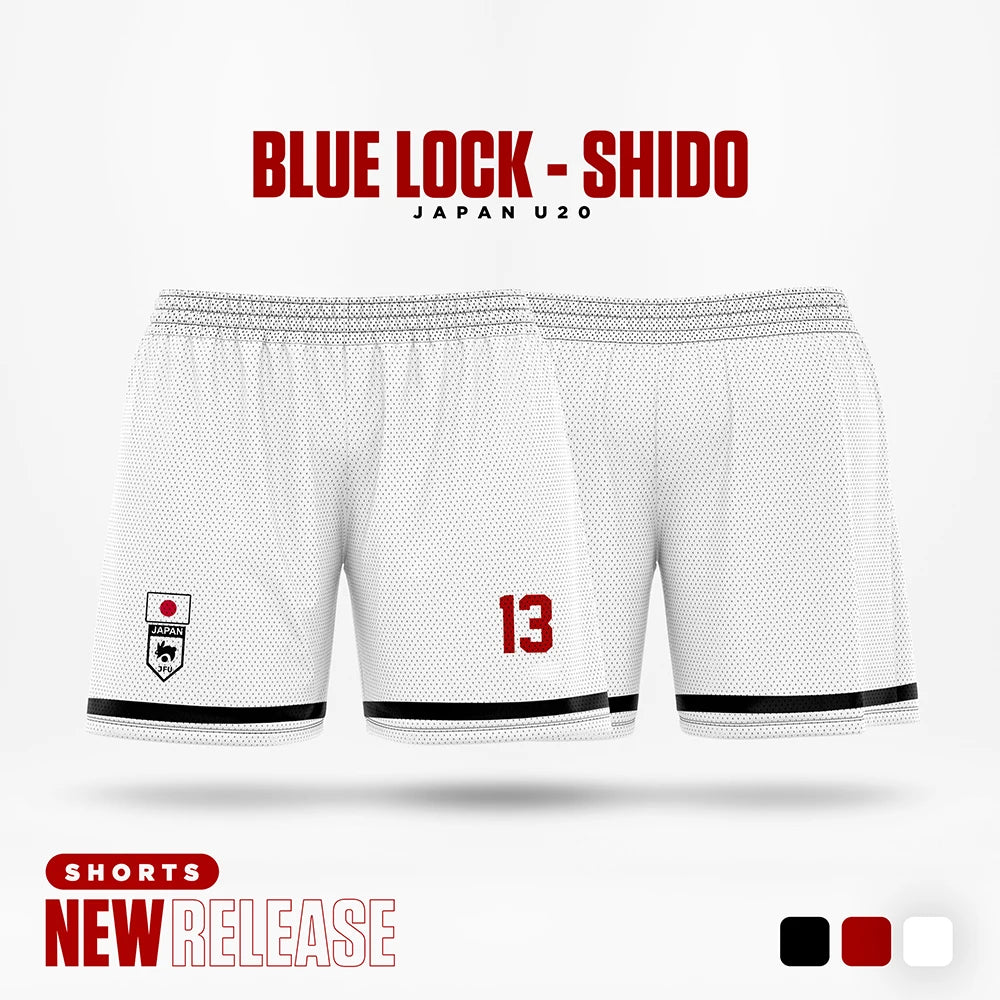 Blue Lock Shorts - U20 Japan Home Kit