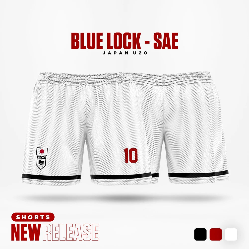 Blue Lock Shorts - U20 Japan Home Kit